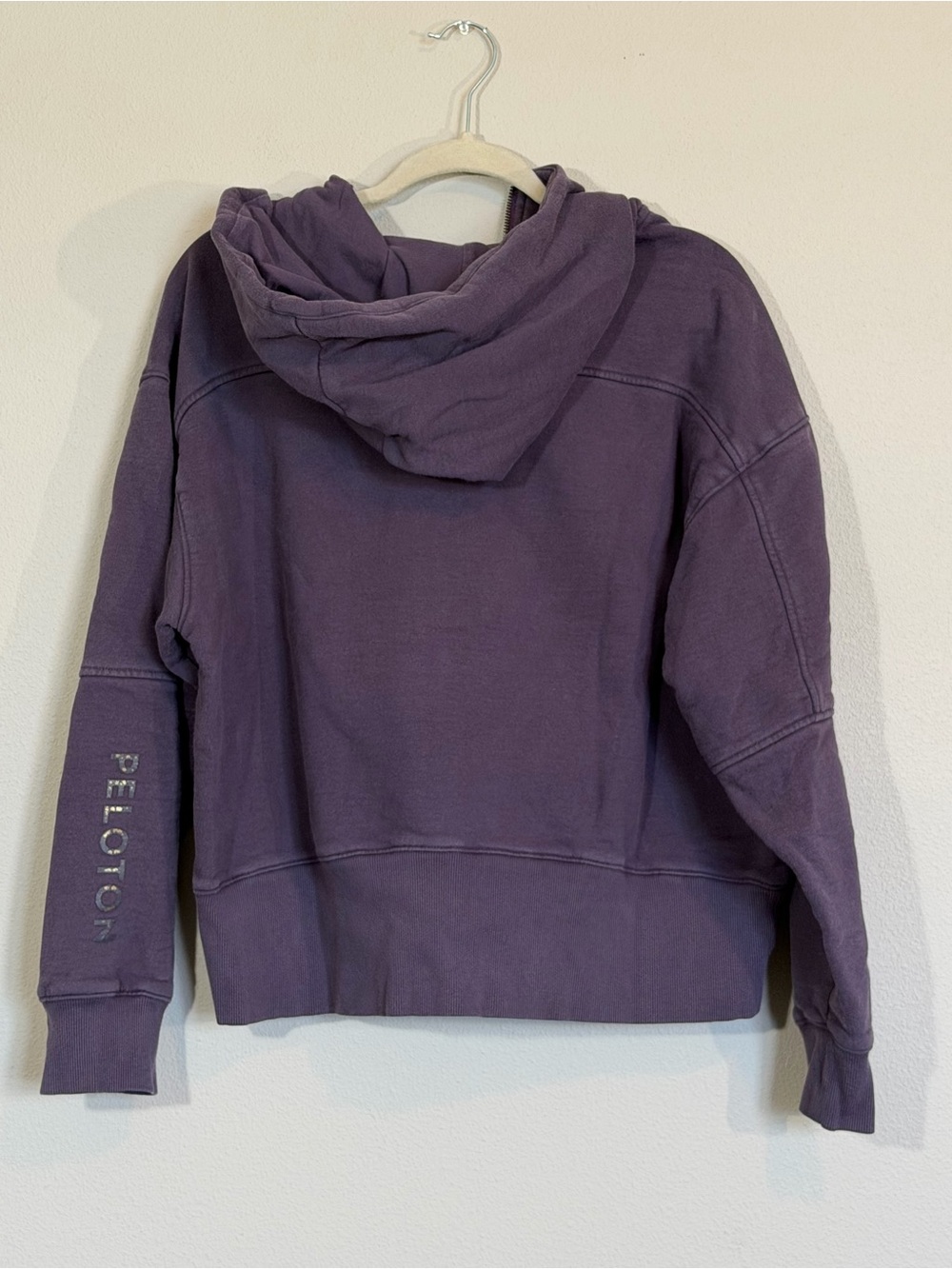 Peloton Half-Zip Hoodie in Plum - Picture 2 of 6